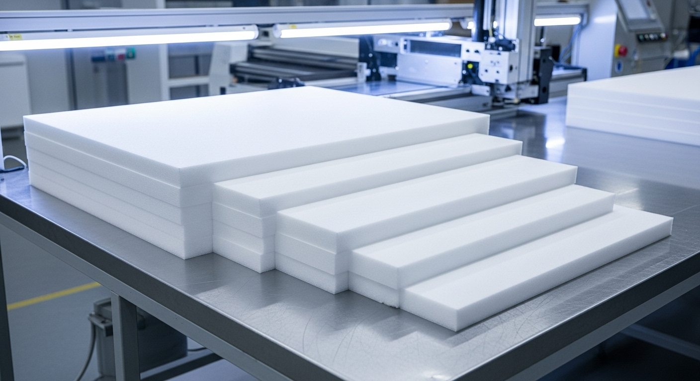 Laminas de foam a la medida con diferentes calibres