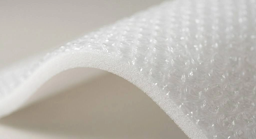 Foam laminado burbuja en rollo para material de empaque